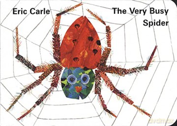Very Busy Spider - Eric Carle [KSIĄŻKA]
