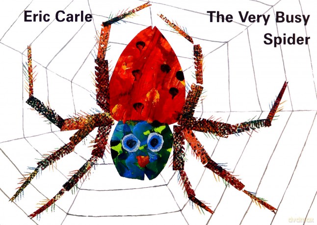 Very Busy Spider - Eric Carle [KSIĄŻKA]