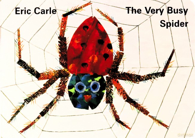 Very Busy Spider - Eric Carle [KSIĄŻKA]