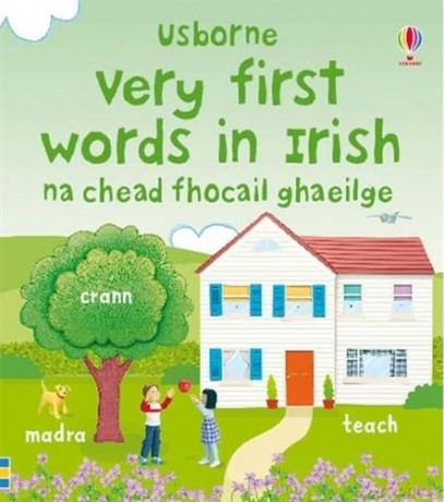 Very First Words in Irish (Usborne First Words Board Books) - Dominika Boon [KSIĄŻKA]