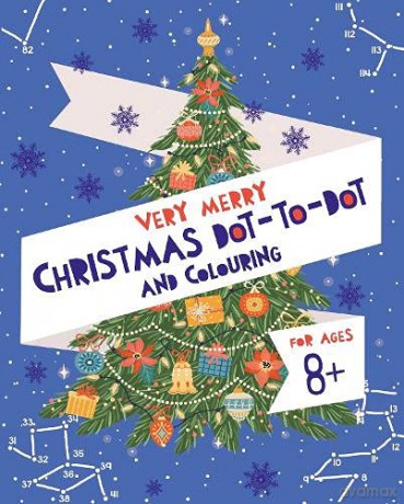 Very Merry Christmas Dot-to-Dot and Colouring - Ivy Finnegan [KSIĄŻKA]