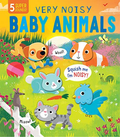 Very Noisy Baby Animals - Becky Davies [KSIĄŻKA]