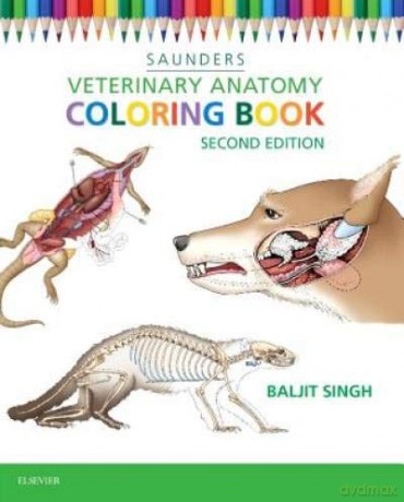 Veterinary Anatomy Coloring Book [KSIĄŻKA]