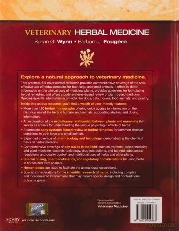 Veterinary Herbal Medicine, 1e - Susan G. Wynn DVM [KSIĄŻKA]