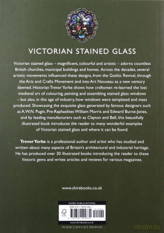 Victorian Stained Glass (Shire Library) - Trevor Yorke [KSIĄŻKA]