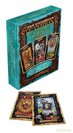 Victorian Steampunk Tarot: Unravel the mysteries of the past, present, and future - Liz Dean [KSIĄŻKA]