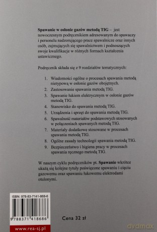 Spawanie W Osłonie Gazów Tig [KSIĄŻKA]