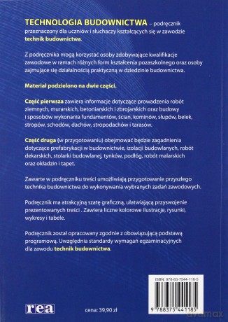 Technologia Budownictwa Cz. 1 [KSIĄŻKA]