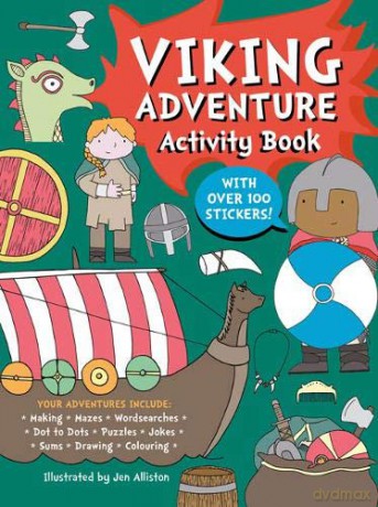 Viking Adventure Activity Book - Jen Alliston [KSIĄŻKA]