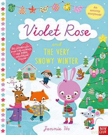 Violet Rose and the Very Snowy Winter Sticker Activity Book - Jannie Ho [KSIĄŻKA]