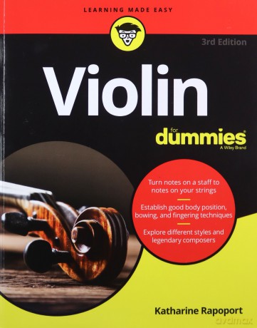 Violin For Dummies: Book + Online Video and Audio Instruction - Katharine Rapoport [KSIĄŻKA]