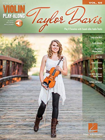 Violin Play-Along: Volume 65: Taylor Davis (Book/Online Audio) (Hal Leonard Violin Play-Along) (Includes Online Access Code) - Taylor Davis [KSIĄŻKA]