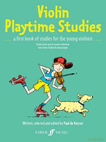Violin Playtime Studies: (Solo Violin) - Paul De Keyser [KSIĄŻKA]