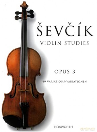 Violin Studies 40 Variations Op. 3 - Otakar Sevcik [KSIĄŻKA]