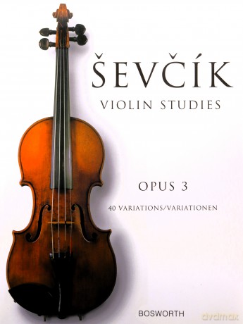 Violin Studies 40 Variations Op. 3 - Otakar Sevcik [KSIĄŻKA]