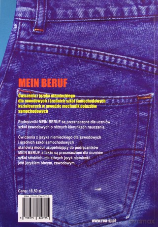Mein Beruf Ćwiczenia Dla Szkół Samochodowych - Marzena Sosińska [KSIĄŻKA]