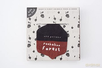 Wee Gallery Cloth: Peekaboo Forest - Surya Sajnani [KSIĄŻKA]