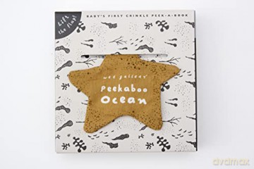 Wee Gallery Cloth: Peekaboo Ocean - Surya Sajnani [KSIĄŻKA]