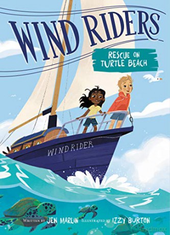 Wind Riders #1: Rescue on Turtle Beach - Jen Marlin [KSIĄŻKA]