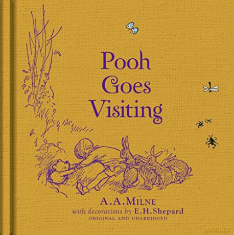 Winnie-the-Pooh: Pooh Goes Visiting - A. A. Milne [KSIĄŻKA]