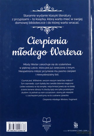 Cierpienia młodego Wertera - Johann Wolfgang Goethe [KSIĄŻKA]