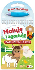 Maluję i zgaduję. Zwierzęta na wsi [KSIĄŻKA]