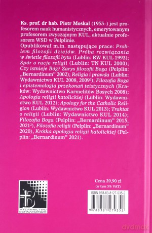 Metafizyka. Dla studentów teologii - Piotr ks. Moskal [KSIĄŻKA]