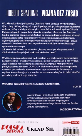 Wojna bez zasad. Chiński plan dominacji nad światem - Robert Spalding [KSIĄŻKA]