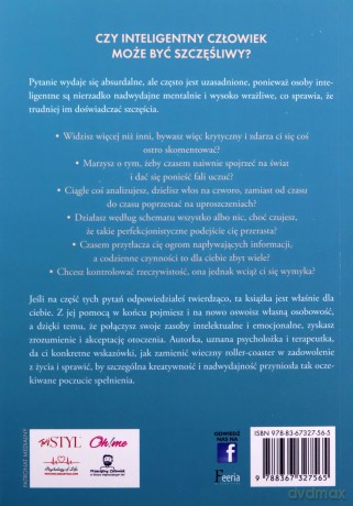 Zbyt inteligentni, żeby żyć szczęśliwie - Jeanne Siaud-Facchin [KSIĄŻKA]