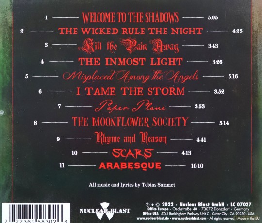 Avantasia: A Paranormal Evening With The Moonflower Society [CD]