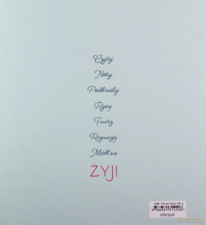 Nowy Testament i Psalmy. Bible Journaling [KSIĄŻKA]