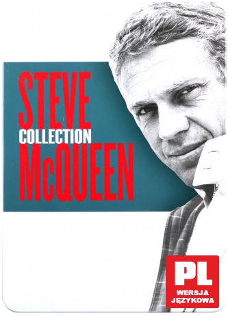 Steve McQueen Collection: Ucieczka gangstera / Bullitt / Cincinnati Kid / Tak niewielu (metalbox) [BOX] [5DVD]