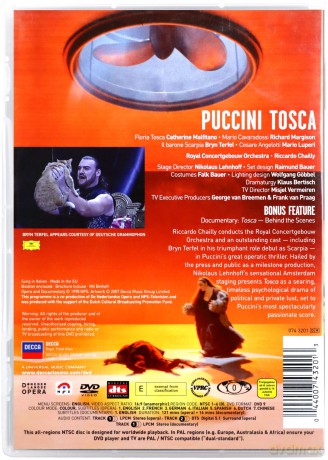 Chailly, Royal Concert.Orch.: Puccini:Tosca [DVD]