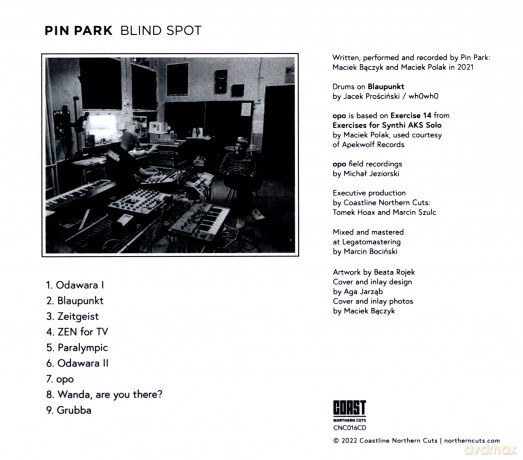 Pin Park: Blind Spot [CD]