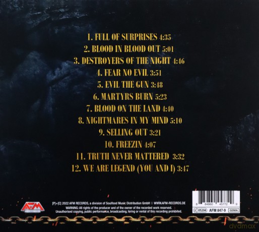 Iron Allies: Blood In Blood Out (digipack) [CD]