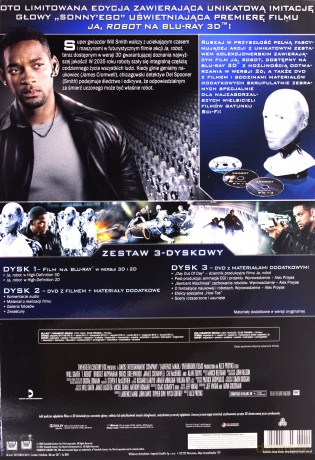 Ja, Robot 3D Wydanie Kolekcjonerskie [BOX] [Blu-Ray 3D]+[Blu-Ray]+[2DVD]