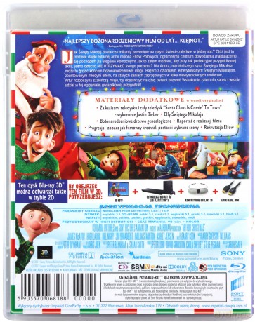 Artur ratuje gwiazdkę 3D [Blu-Ray 3D]