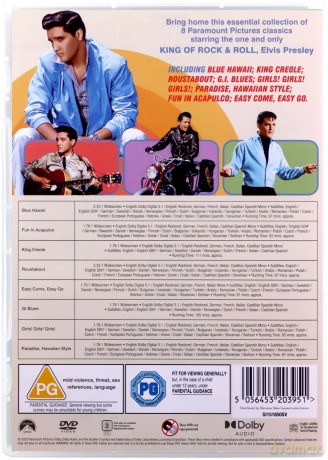 Elvis Presley Kolekcja Collection [BOX] [8DVD]