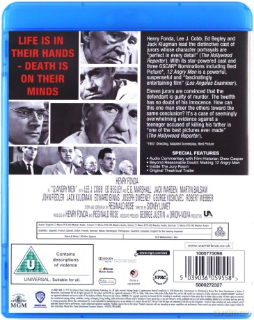 Dwunastu gniewnych ludzi [Blu-Ray]