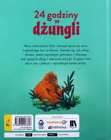 24 godziny w dżungli. 24 godziny w... - Lan Cook [KOMIKS]
