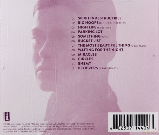 Nelly Furtado: The Spirit Indestructible [CD]