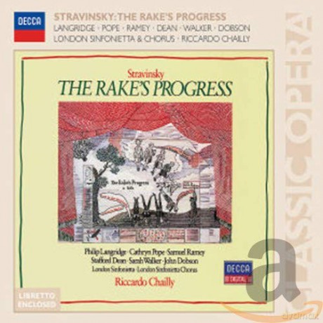 Chailly,London Sinfonietta: Stravinsky:The Rake\'s Progress [CD]