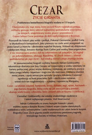 Cezar. Życie giganta - Adrian Goldsworthy [KSIĄŻKA]