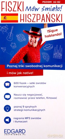 Hiszpański. Mów śmiało! Fiszki - Joanna Ostrowska [KSIĄŻKA]