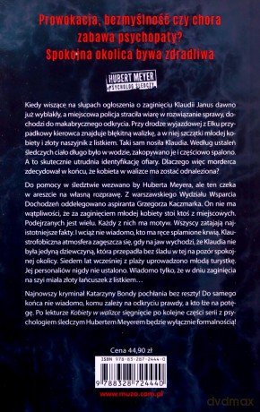 Kobieta w walizce. Hubert Meyer psycholog śledczy - Katarzyna Bonda [KSIĄŻKA]