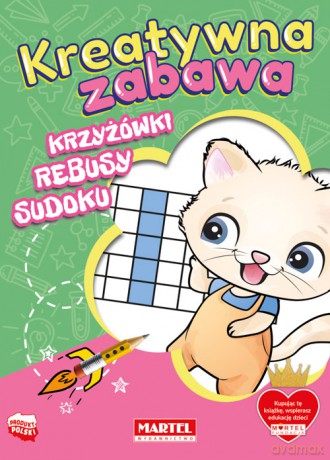 Krzyżówki, rebusy, sudoku. Kreatywna zabawa - Katarzyna Salamon [KSIĄŻKA]
