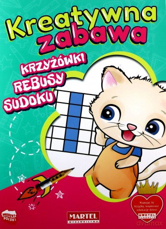 Krzyżówki, rebusy, sudoku. Kreatywna zabawa - Katarzyna Salamon [KSIĄŻKA]