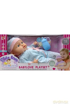 Lalka bobas 30cm + akcesoria