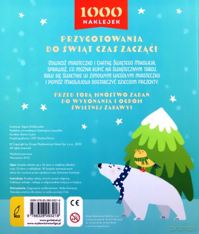 Mikołaj. 1000 naklejek [KSIĄŻKA]