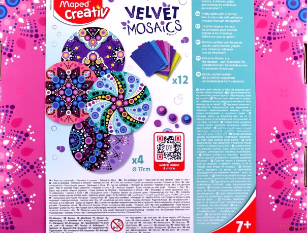 Mozaiki aksamitne Mandale Creativ